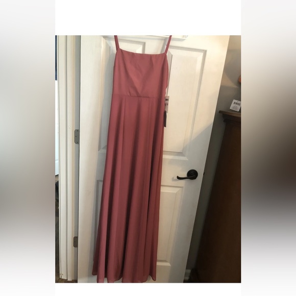 NWT Show Me Your Mumu Lauren Tie Back Chiffon A-Line Small - Picture 4 of 9